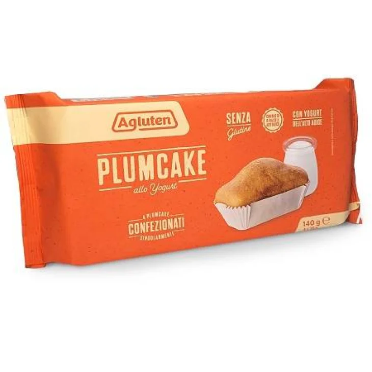 Agluten Plum Cake allo Yogurt Senza Glutine 4 pezzi da 35 g