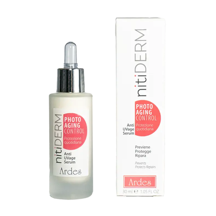 Ardes Nitiderm Photo Aging Control Serum Siero Viso Antiage SPF50+ 30 ml