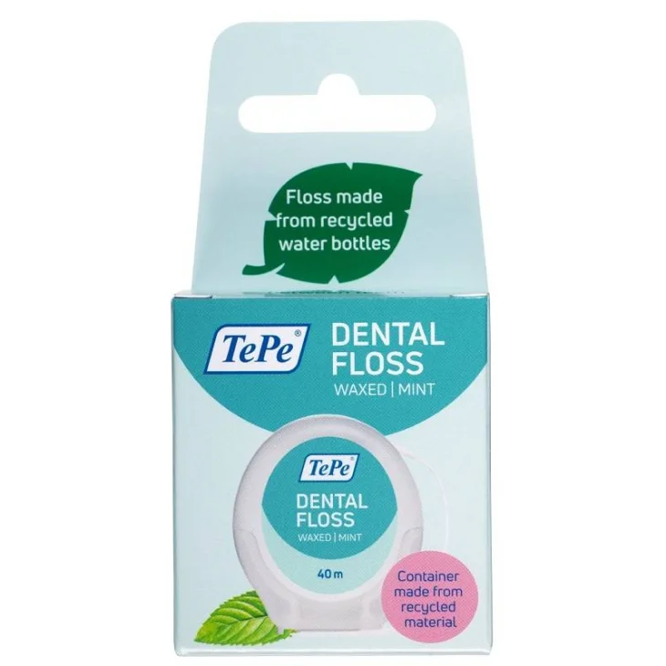 TePe Dental Floss Filo Interdentale Gusto Menta 40 m