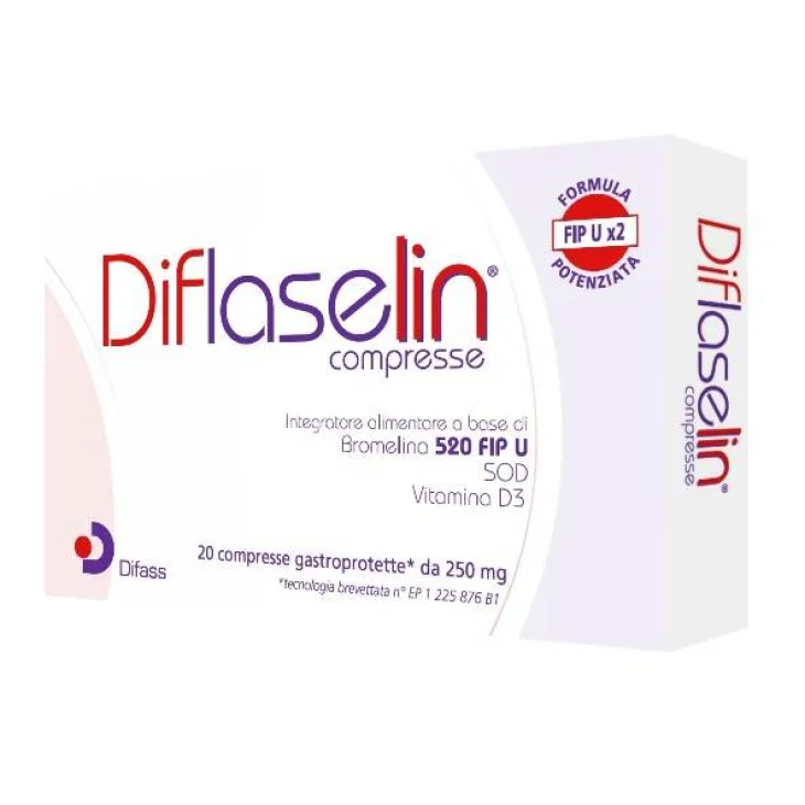 Diflaselin Integratore drenante per il benessere immunitario 20 Compresse