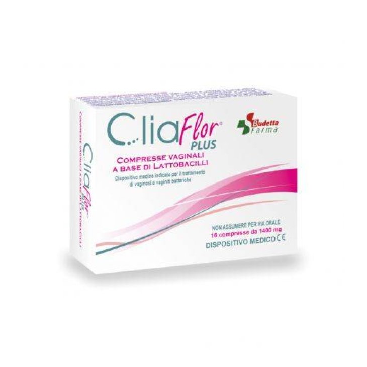 Cliaflor Plus per igiene intime 10 compresse vaginali