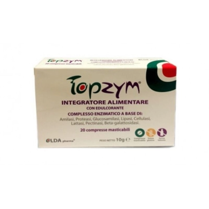 Topzym Integratore per la Difficile Digestione 30 compresse