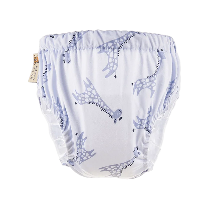 Tatanatura Happy Bear Mutandine Trainer Fantasia Giraffa Blu 2-4 anni