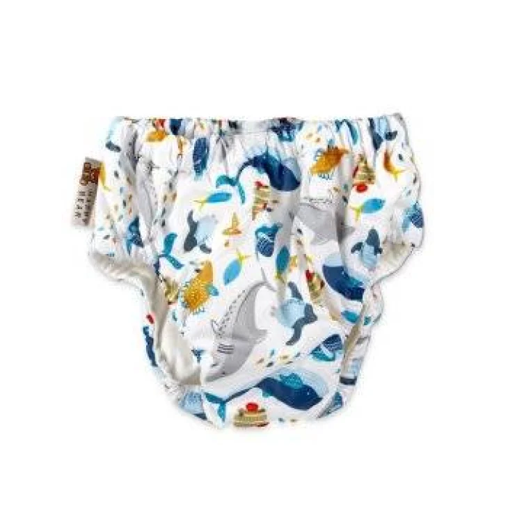 Tatanatura Happy Bear Mutandine Trainer Fantasia Mare per Bambini dai 2 ai 4 anni