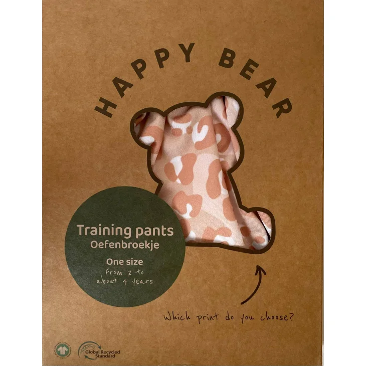 Tatanatura Happy Bear Mutandine Trainer Fantasia Ruggito per Bambini dai 2 ai 4 anni