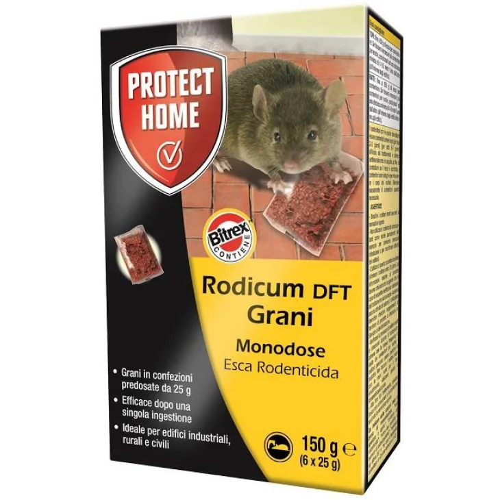 RODICUM ESCA RODENTICIDA IN GRANI 150 G