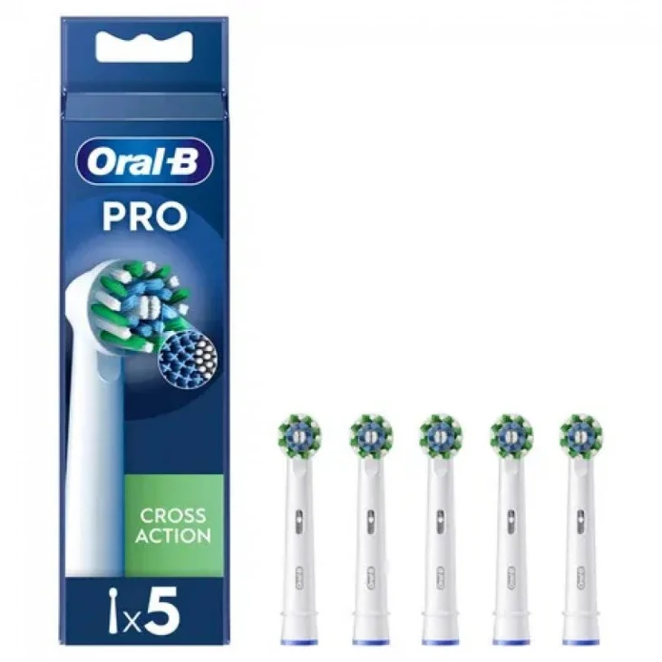 Oral-B Refill Power EB50-5 Cross Action 5 Testine Ricambio