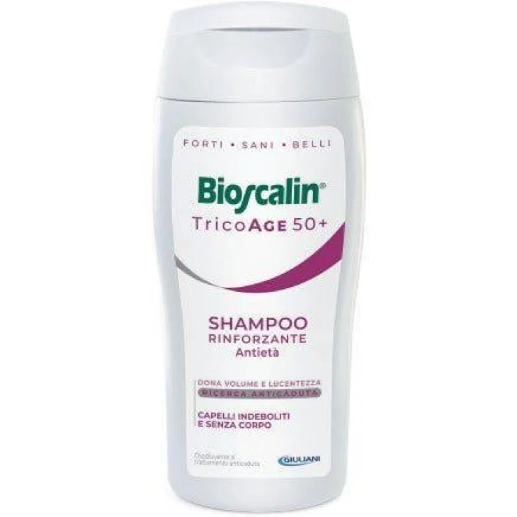 Bioscalin Tricoage 50+ Shampoo Rinforzante Antietà 400 ml
