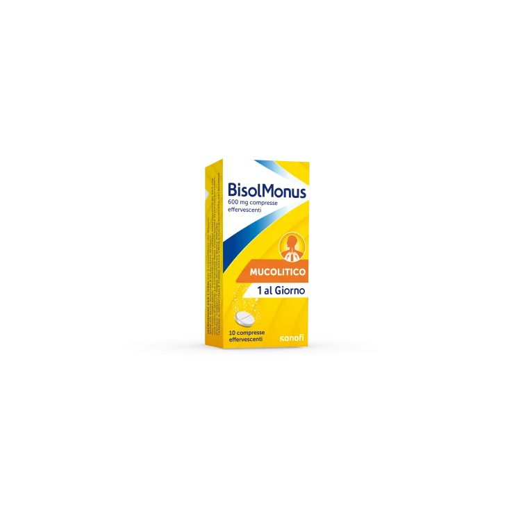 BISOLMONUS*10 cpr eff 600 mg