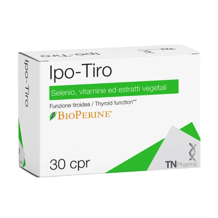 Tsunami Nutrition Ipo Tiro Integratore per Ipotiroidismo 30 compresse