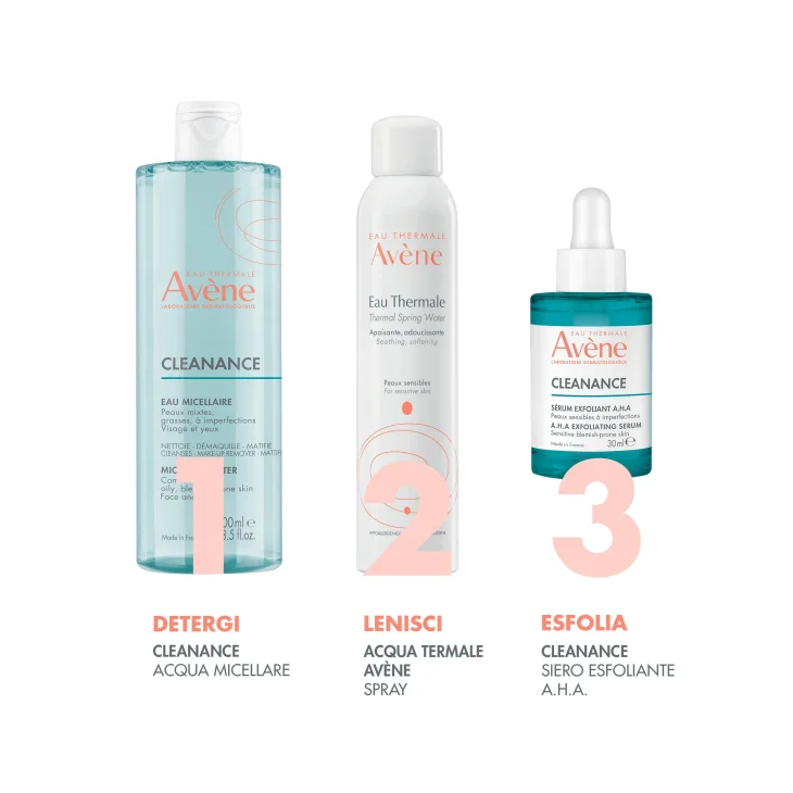 Avène Cleanance Siero Esfoliante A.H.A Viso 30 ml