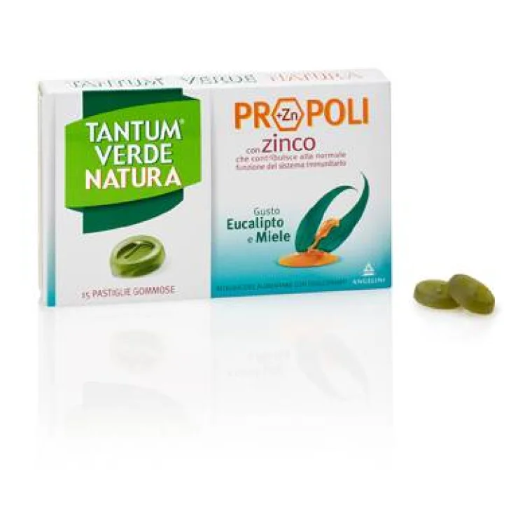 Tantum Verde Natura Eucalipto e Miele per il sistema immunitario 30 g