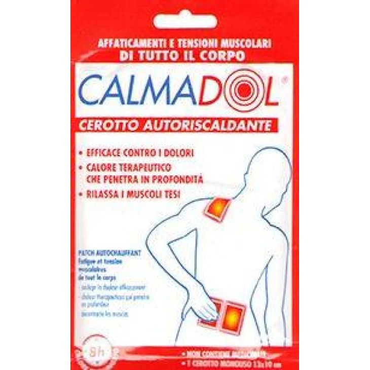 Calmadol Cerotto Riscaldante per Dolori Muscolari 6 cerotti