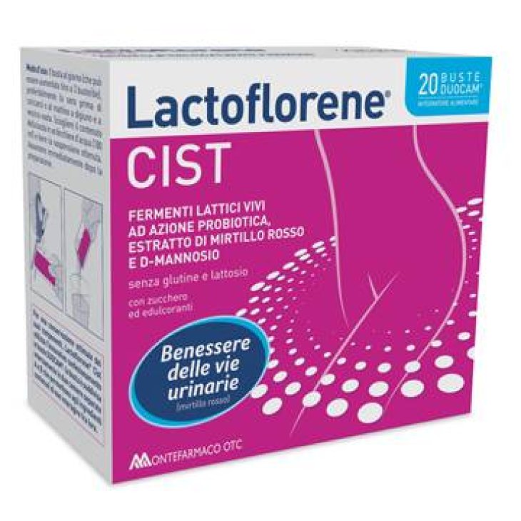 Lactoflorene Cist Integratore per il Benessere delle Vie Urinarie 20 buste