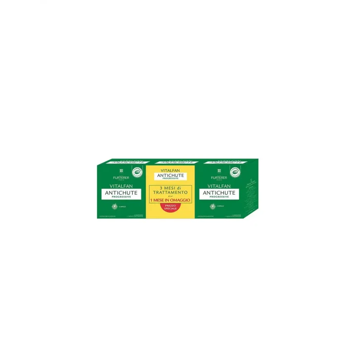 Rene Furterer Vitalfan Progressive Trio Integratore Anticaduta Capelli 22 3 pezzi da 30 compresse