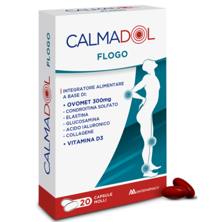 Calmadol Flogo Integratore per il Benessere delle Articolazioni 30 capsule