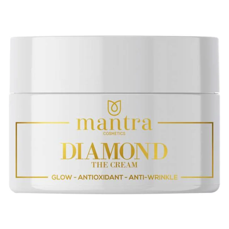 Mantra Cosmetics Diamond The Cream Crema Viso Illuminante Antirughe 50 ml