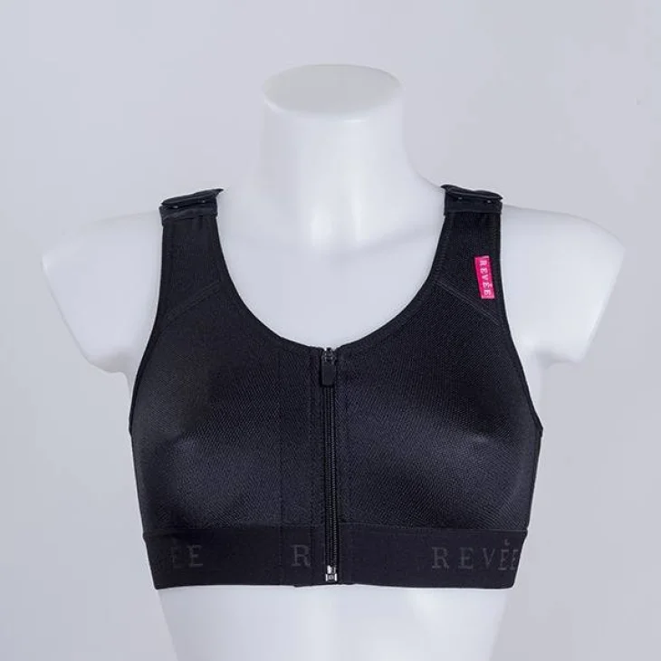 Revée Bra Elodie Reggiseno Post-Operatorio Black M