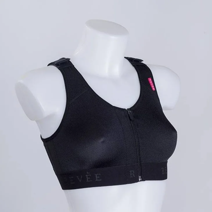 Revée Bra Elodie Reggiseno Post-Operatorio Black M