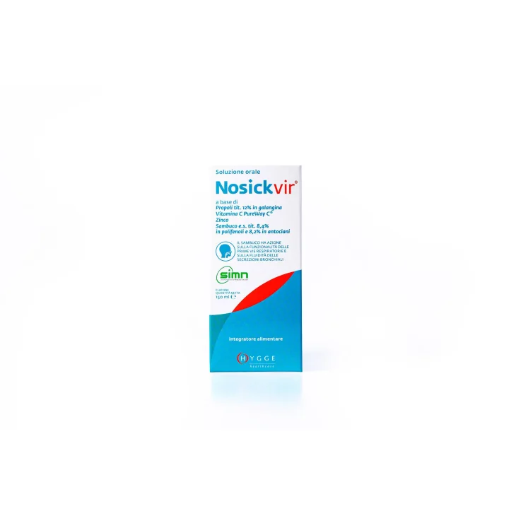 Hygge Nosickvir Sciroppo per le Difese Immunitarie e Raffreddore 150 ml