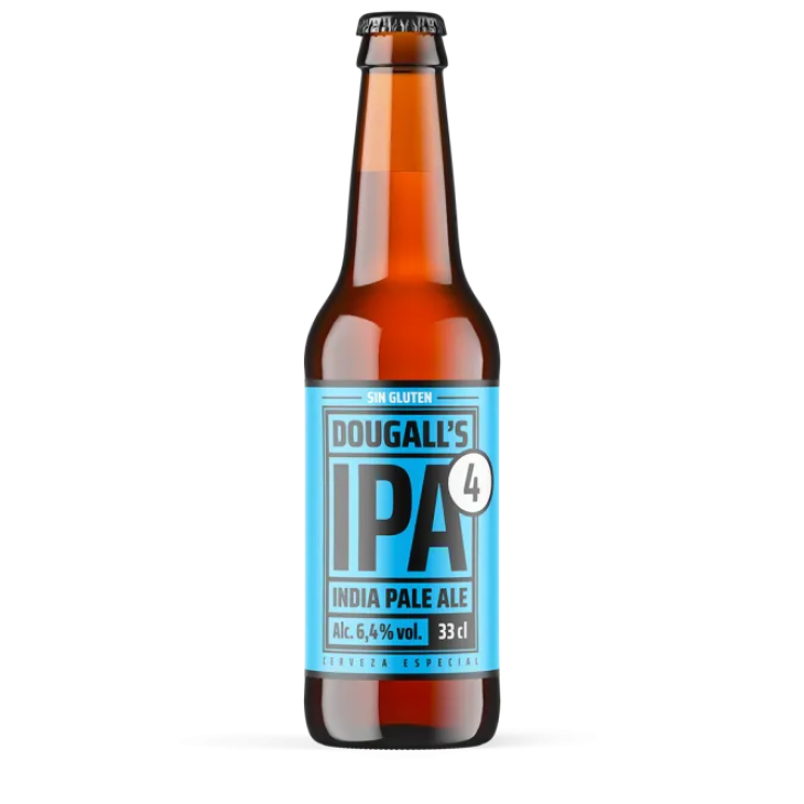 Dougall's IPA4 West Coast IPA Birra Bionda Senza Glutine 330 ml