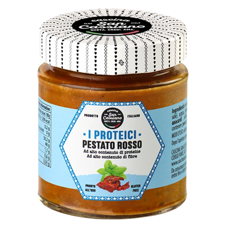 Cascina San Cassiano Pesto Rosso Proteico 140 g