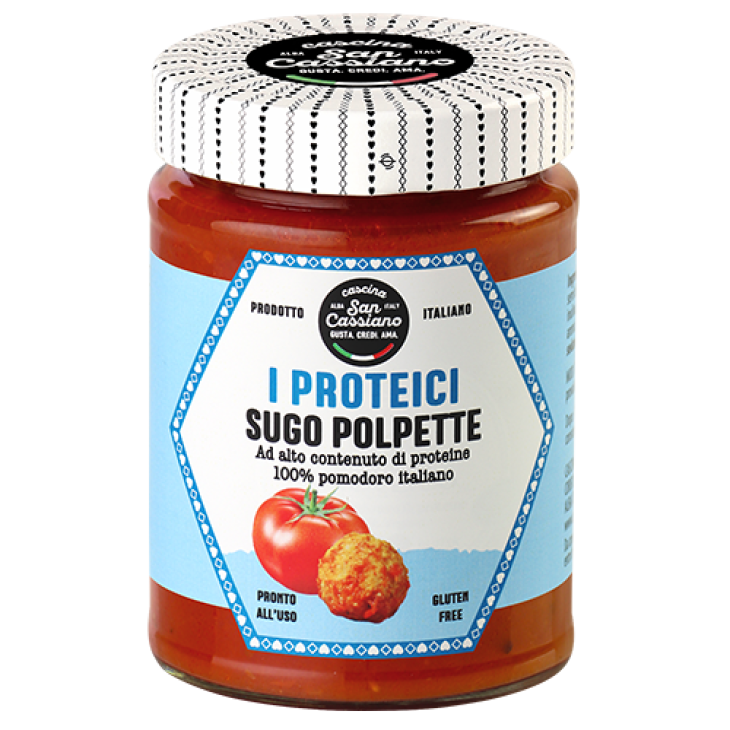 Cascina San Cassiano Sugo proteico con polpette 190 g