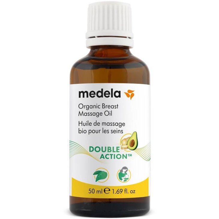 Medela Olio Biologico per Massaggi al Seno 50 ml