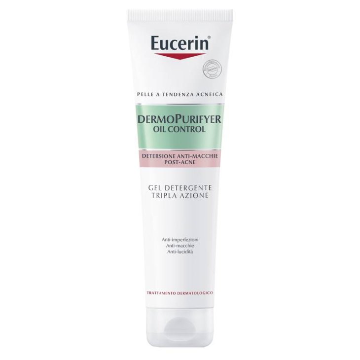 Eucerin Dermopurifyer Gel Detergente Tripla Azione 150 ml