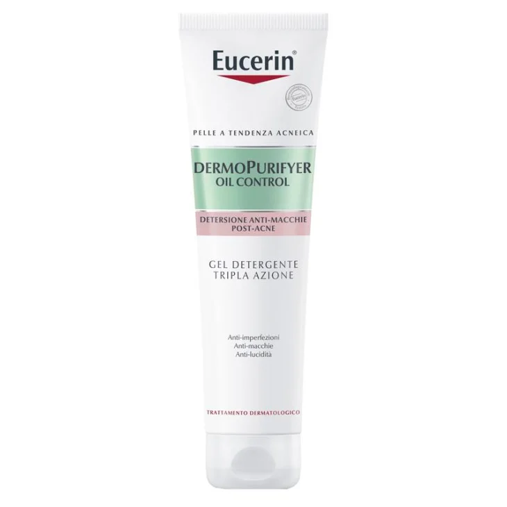 Eucerin Dermopurifyer Gel Detergente Tripla Azione 150 ml