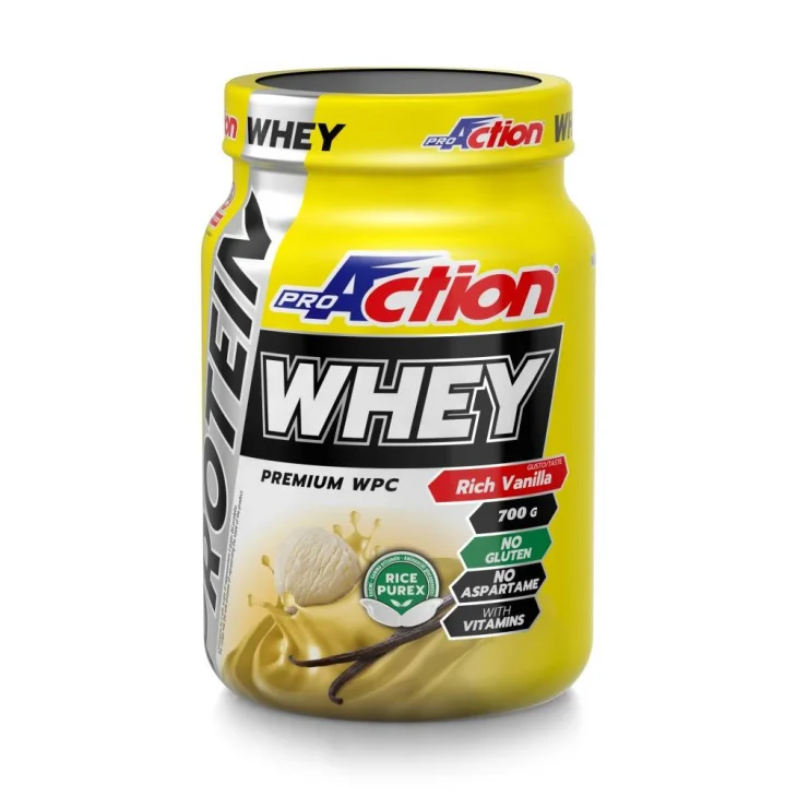 ProAction Whey Rich Vanilla Integratore di Proteine 700 g