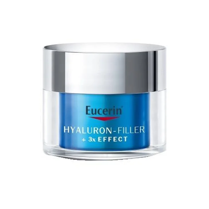 Eucerin Hyaluron-Filler 3x Effect Booster Idratante Notte Viso 50 ml