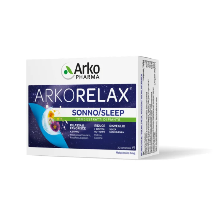 Arkopharma Arkorelax Sonno Integratore per Dormire 30 gummies