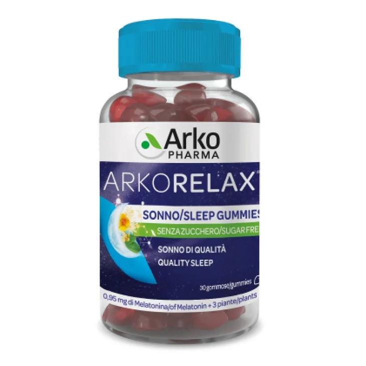 Arkopharma Arkorelax Sonno Integratore per Dormire 30 gummies