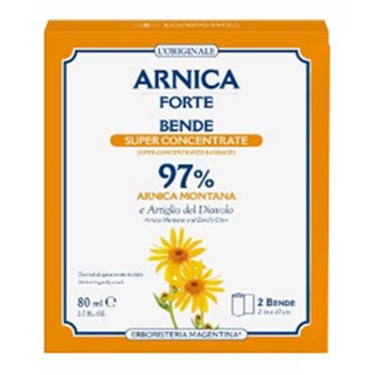 Erboristeria Magentina Arnica Forte Bende 97% 2 bustine