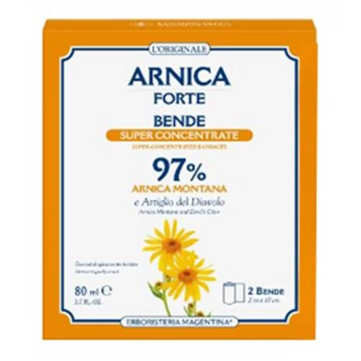 Erboristeria Magentina Arnica Forte Bende 97% 2 bustine
