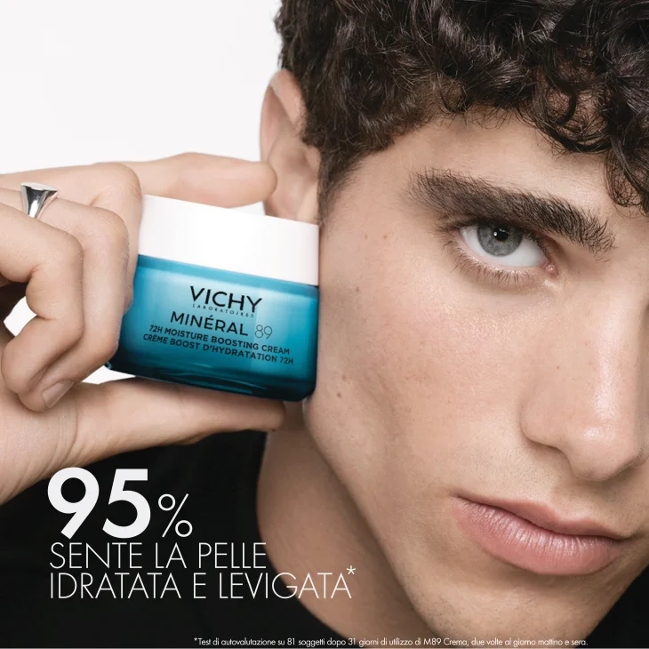 Vichy Mineral 89 Crema Booster Idratante 72 h Ricca 50 ml