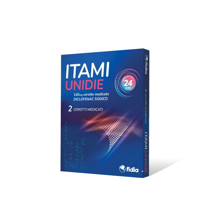 ITAMI UNIDIE*2 cerotti medicati 140 mg