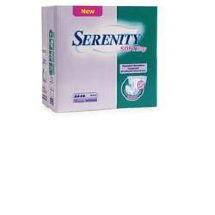 PANNOLONE PER INCONTINENZA SERENITY SOFTDRY FORMATO MAXI TAGLIA LARGE 15 PEZZI