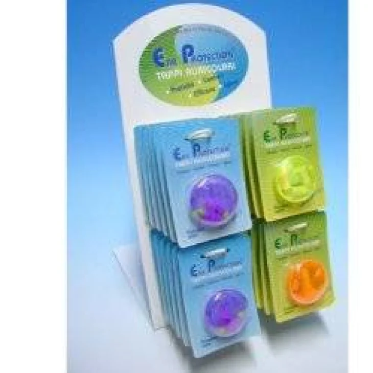 TAPPI AURICOLARI EAR PROTECTION AQUA SPLASH 2 PEZZI