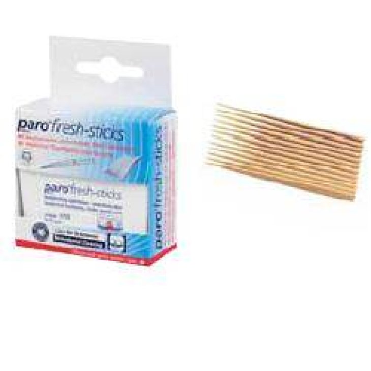 Paro 7-1755 Fresh Sticks Stuzzicadenti Medi Aromatizzati Menta 96 Pz
