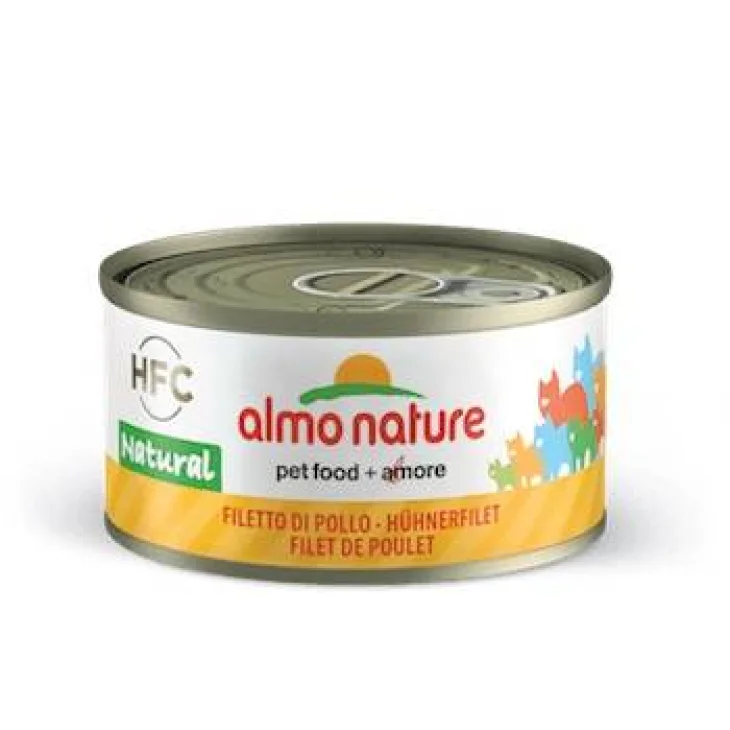 HFC Natural Filetto di pollo Alimento umido per gatti 70 g