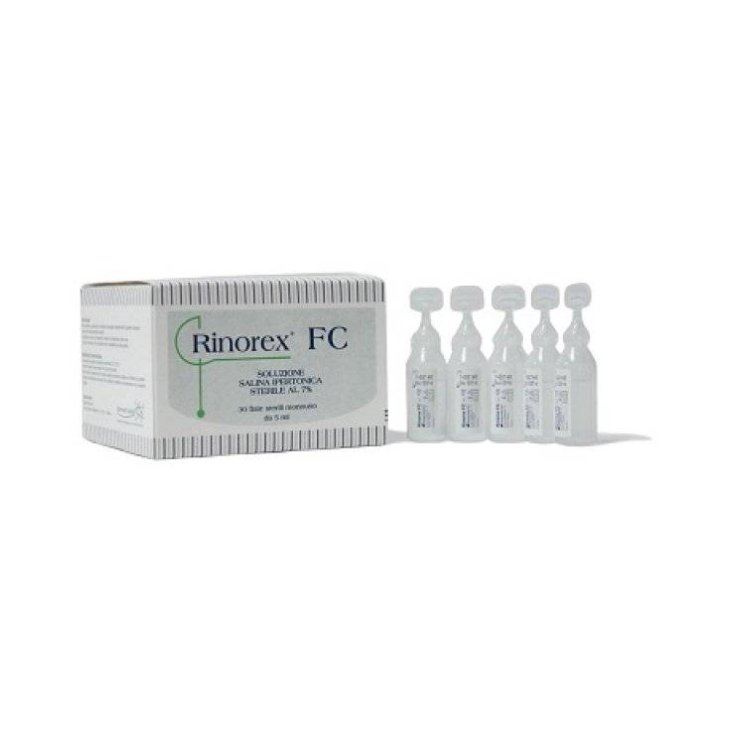 Rinorex FC Soluzione Salina Ipertonica 7% 30 fiale da 5 ml