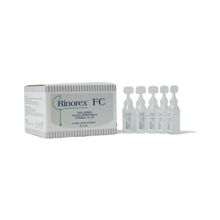 Rinorex FC Soluzione Salina Ipertonica 7% 30 fiale da 5 ml