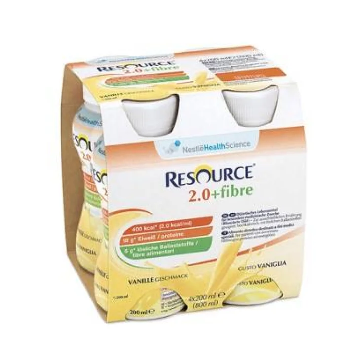 RESOURCE 2,0 + FIBRE VANIGLIA 200 ML