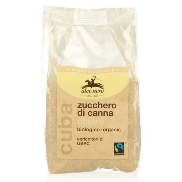 Alce Nero Zucchero di Canna Chiaro Bio 500 g