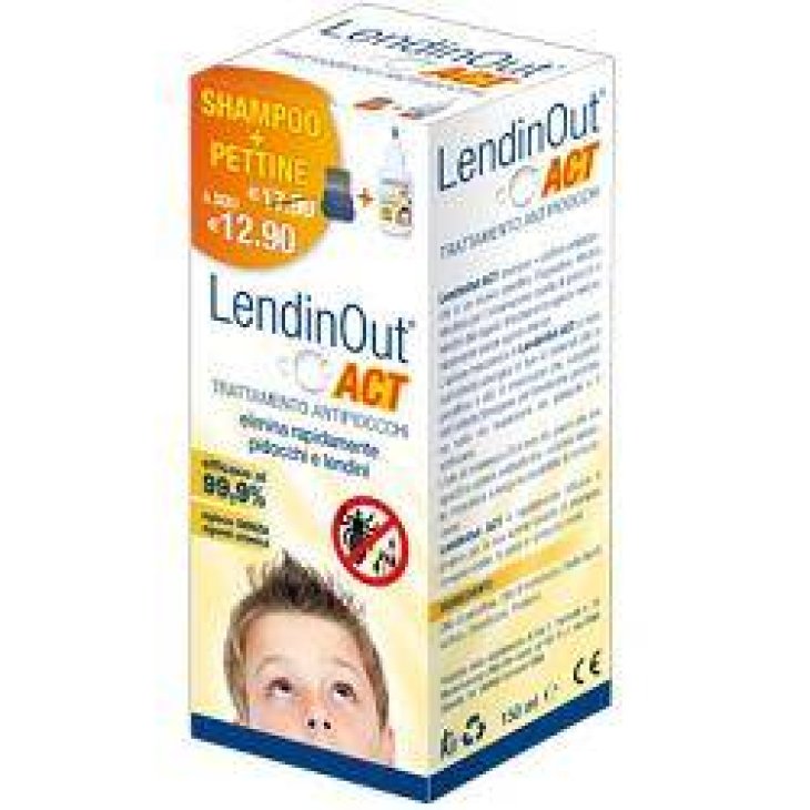Linea Act LendinOut Trattamento Antipidocchi 150 ml