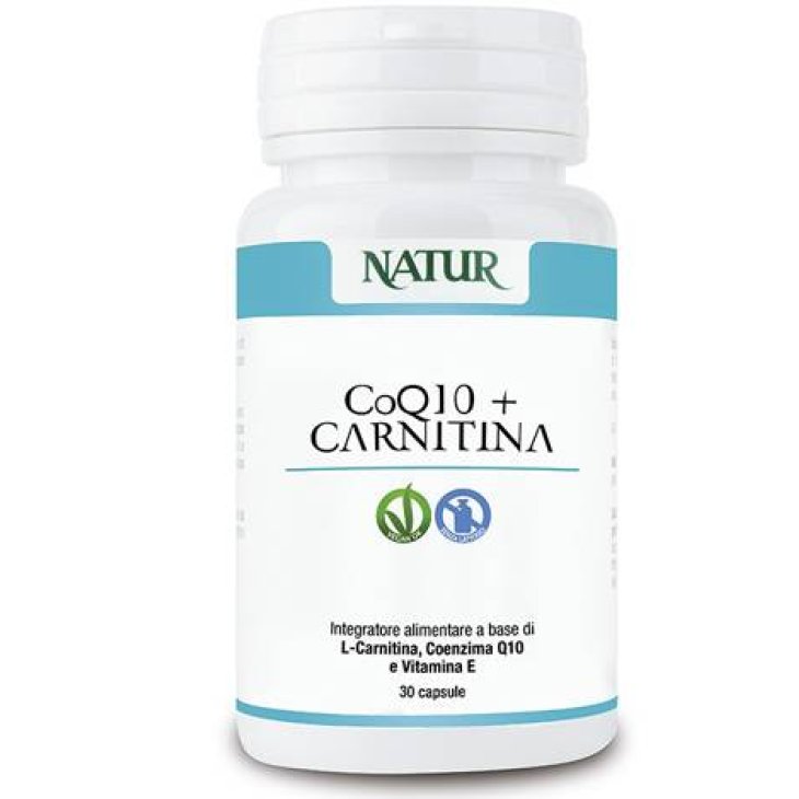 Natur COQ10+ Caritina Integratore 30 capsule