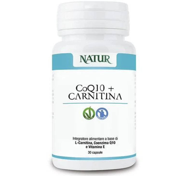 Natur COQ10+ Caritina Integratore 30 capsule