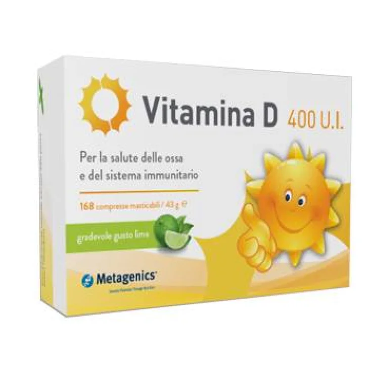 Metagenics Vitamina D 400 UI 168 compresse